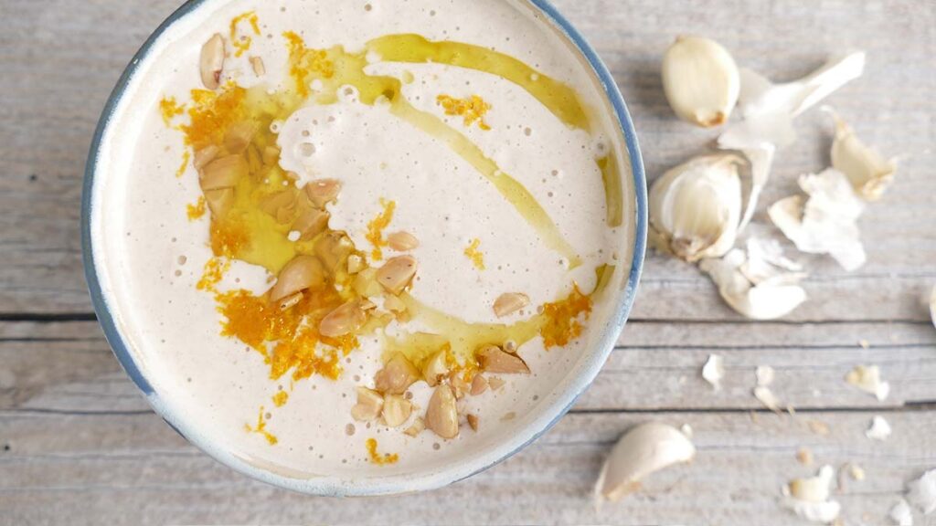 Ajo Blanco Recette L Ail Nutriting