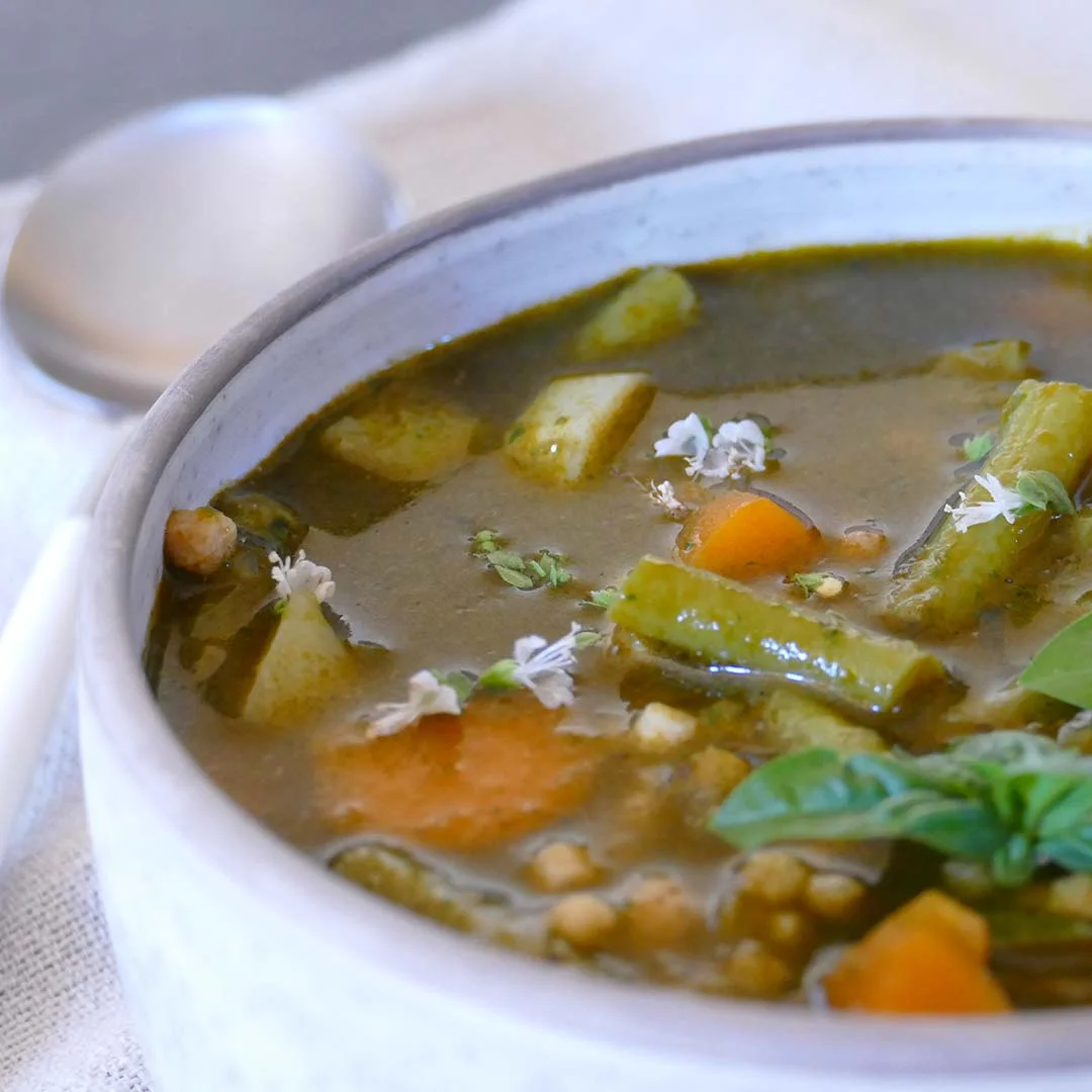 Potage aux fèves - Recettes - Elle à Table